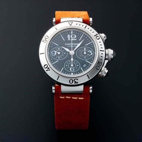 vintage cartier 1950 chronograph|cartier chronograph automatic.